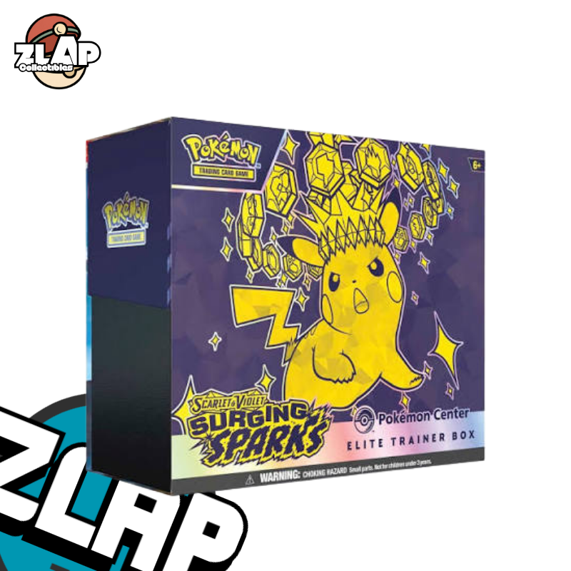 Surging Sparks Elite Trainer Box Pokemon Center